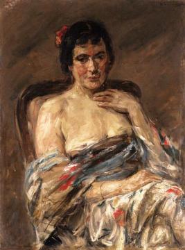 Portrait of a Woman Artwork by Max Liebermann