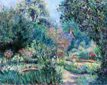 The Garden Artwork by Blanche Hoschedé-Monet