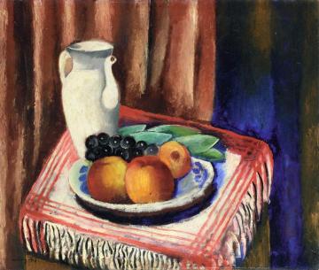 Still Life with Lemons Artwork by Moise Kisling