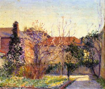 A Peach Tree Artwork by Lilla Cabot Perry