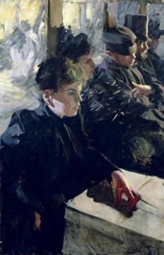 Omnibus (first version) Artwork by Anders Zorn