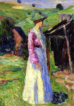 Kochel - Gabriele Munter Artwork by Wassily Kandinsky