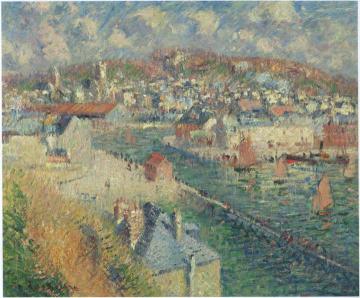 Port of Fecamp Artwork by Gustave Loiseau