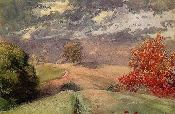 Autumn, Mountainville, New York Artwork by Winslow Homer