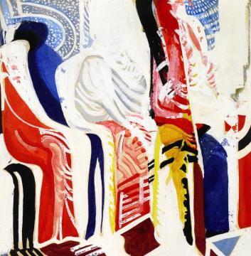 Colorful Abstraction Artwork by Frantisek Kupka