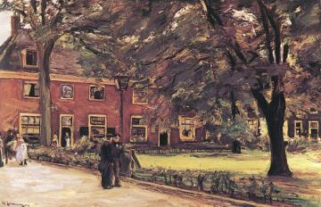 Kloveniershuis in Haarlem Artwork by Max Liebermann