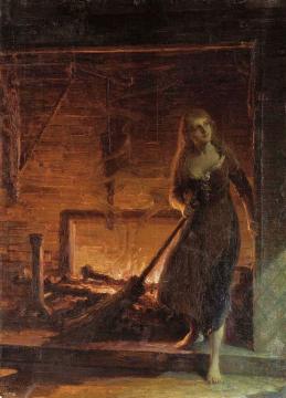 Cinderella Artwork by Talbot Hughes