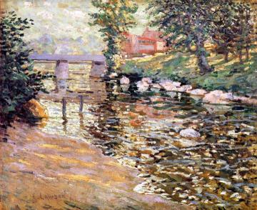 The Bronx River Artwork by Ernest Lawson