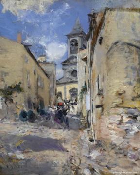 The Church Of Paese Artwork by Giovanni Boldini