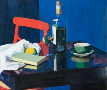 Still Life and Rosechatel Artwork by Francis Campbell Boileau Cadell
