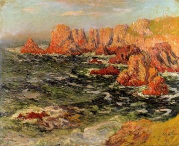 The Breton Coast Artwork by Henry Moret