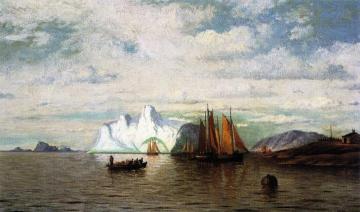 Icebergs Artwork by William Bradford