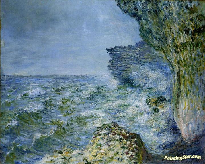 The Sea at Fecamp Artwork by Claude Oscar Monet