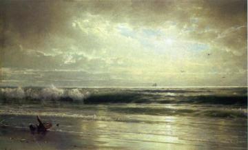 On The Coast Of New Jersey Artwork by William Trost Richards