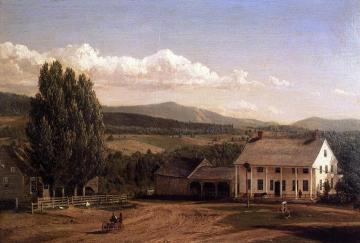 View In Pittsford, Vt. Artwork by Frederic Edwin Church