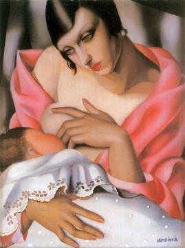 Maternity Artwork by Tamara De Lempicka
