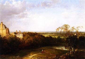 View Toward London From Hampstead Heath Artwork by Thomas Doughty
