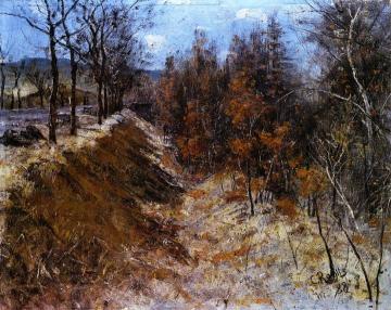 Der Wilde Graben neben der Chaussee Artwork by Christian Rohlfs