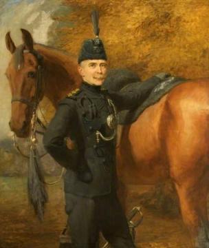 Lord Roundway of Devizes, Wiltshire Artwork by Briton Riviere