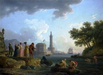 A Sea-Shore Artwork by Claude-Joseph Vernet
