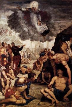 The Miracle Of Saint Augustine Artwork by Tintoretto Jacopo