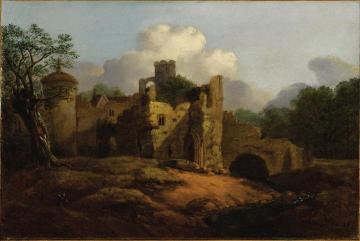 Old Castle Artwork by Thomas Gainsborough