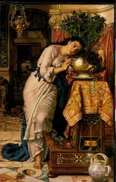 Isabella and the Pot of Basil Artwork by William Holman Hunt