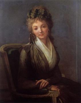 Portrait Of Lucile Duplessis, Wife Of French Revolutionist Camille Desmoulin Artwork by Louis Leopold Boilly