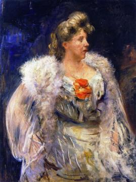 The Singer Frieda Halbe Artwork by Lovis Corinth