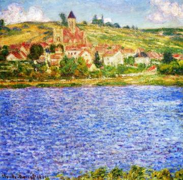 Vetheuil, Afternoon Artwork by Claude Oscar Monet