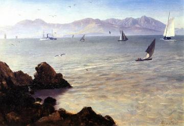 San Francisco Bay Artwork by Albert Bierstadt