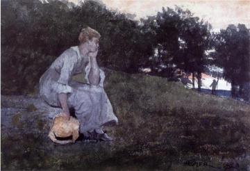 Waiting Artwork by Winslow Homer