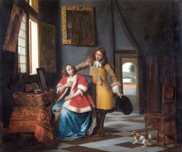 The Intruder Artwork by Pieter de Hooch