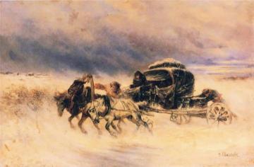 Caught in a Storm Artwork by Nikolai Sverchkov