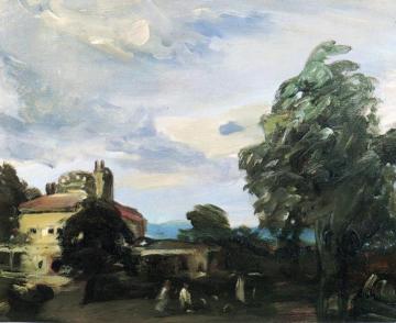 Our Home in Fort Washington, Pennsylvania Artwork by John Sloan