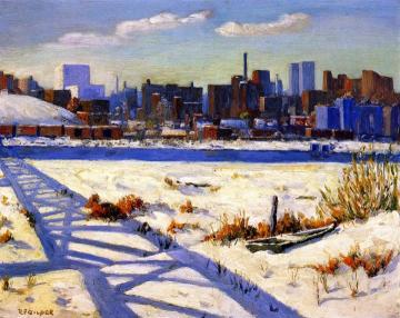 Shadow of the Bridge Artwork by Robert Fletcher Gilder