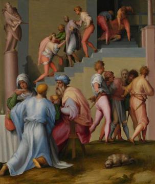 Pharaoh with His Butler and Baker Artwork by Jacopo Pontormo