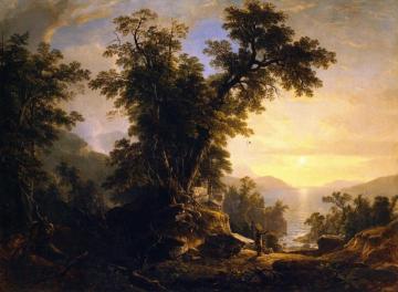 The Indian's Vespers Artwork by Asher B. Durand