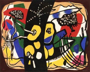 Landscape Artwork by Fernand Léger