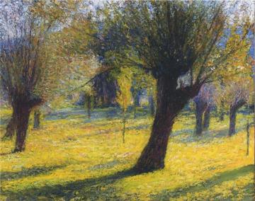 Willows in the Vert Artwork by Henri Martin