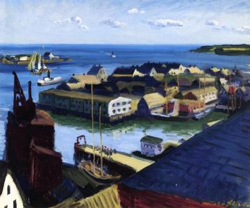 Fishing Port, Gloucester Artwork by John Sloan
