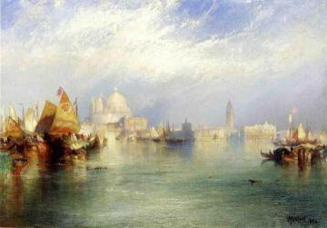 The Splendor of Venice Artwork by Thomas Moran