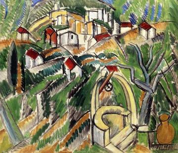 Landscape with Well Artwork by Raoul Dufy