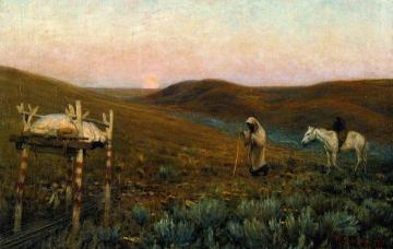 Sunrise Burial Artwork by Richard Lorenz