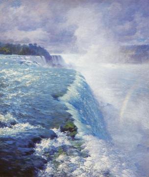 Niagara Falls Artwork by William Robinson Leigh