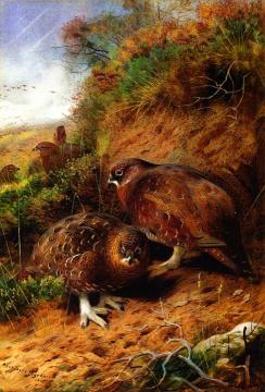 The Approach Of Winter Artwork by Archibald Thorburn