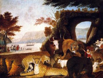 Peaceable Kingdom Artwork by Edward Hicks