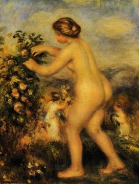 Ode to Flowers (after Anacreon) Artwork by Pierre Auguste Renoir