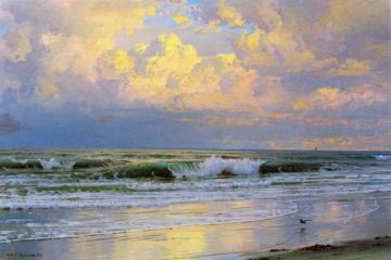Breaking Waves Artwork by William Trost Richards