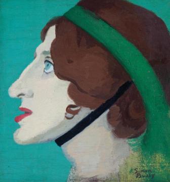 Lady Ottoline Morrell Artwork by Simon Bussy